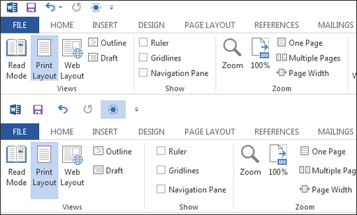 Office 2013|ģʽ׌ҕXԪظһc(din)DƬģʽP(gun)]ģʽ_{(ln)ɫ^(q)һЩ
